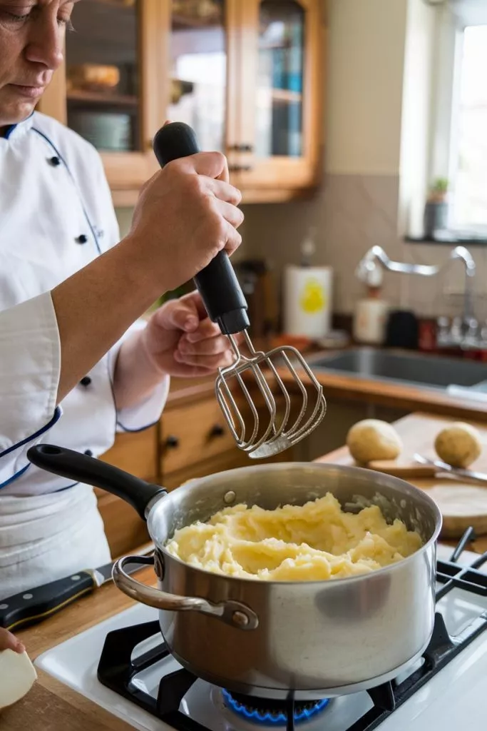 A Photo Of A Chef Cooking Mashed Potatoe 7m3dwerzq7yqhcnlya Pwa H2xdkqkfs9yqpkwd9csbwa
