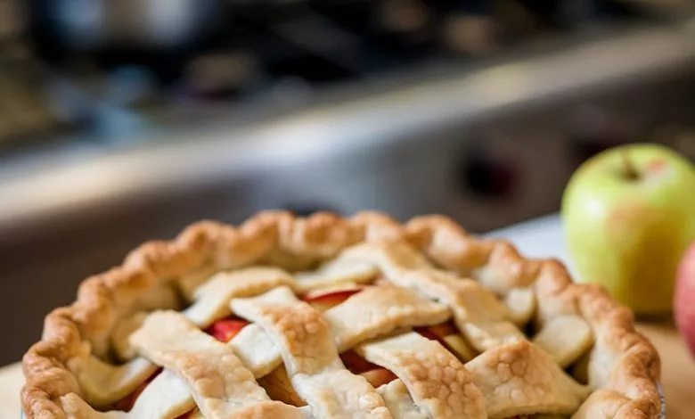 A Photo Of A Freshly Baked Apple Pie Wit Qpufnn06qde2iognfb Iww T1zei6bbt3qcdzrbjd 83w