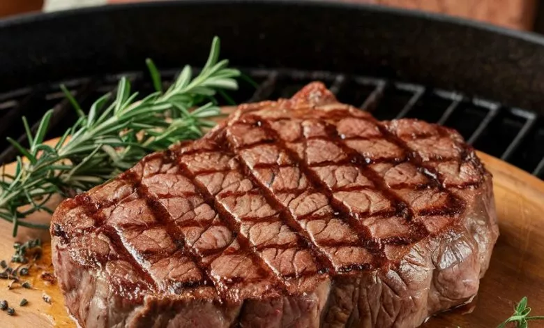 A Photo Of A Medium Rare Steak Being Coo Oc3yzwxreepsm9btj5waw Ee6on56ktfeli1has319ja