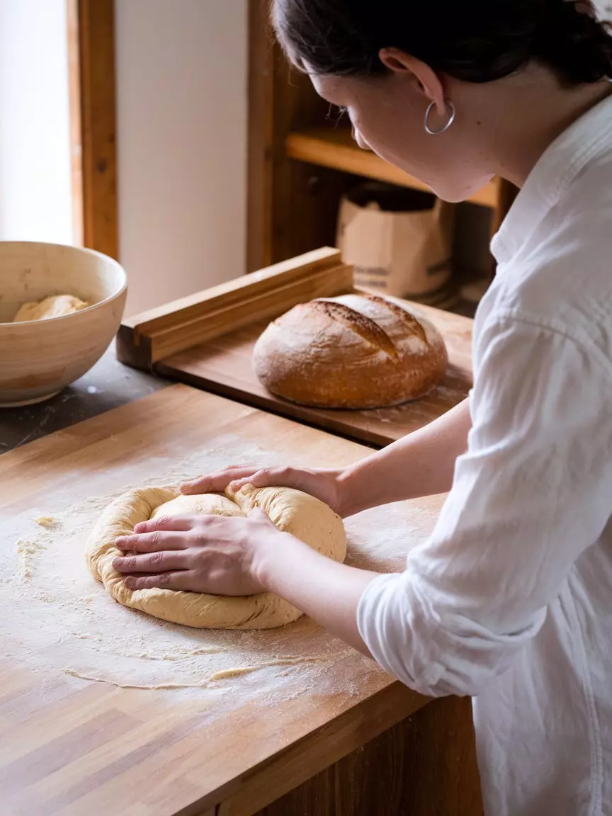 A Photo Of A Person Kneading Dough On A Lvvuol4rrow0dauj Ohmva Akgmgkxkshud1 Clmaz0lg