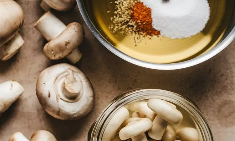 A Photo Of A Recipe For Pickled Champign Cvrcjagvqkugh I0mdqnig E6 Hn3puqmmv Kraygpqfq