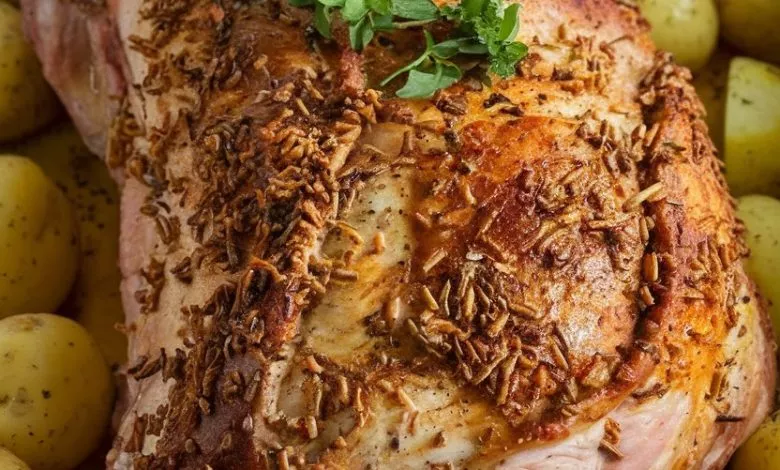 A Photo Of A Whole Pork Baked In The Ove Rlw92dxzsnaoklcncfqz2w Rb9fz9kxqcilm1a6gtxpfg