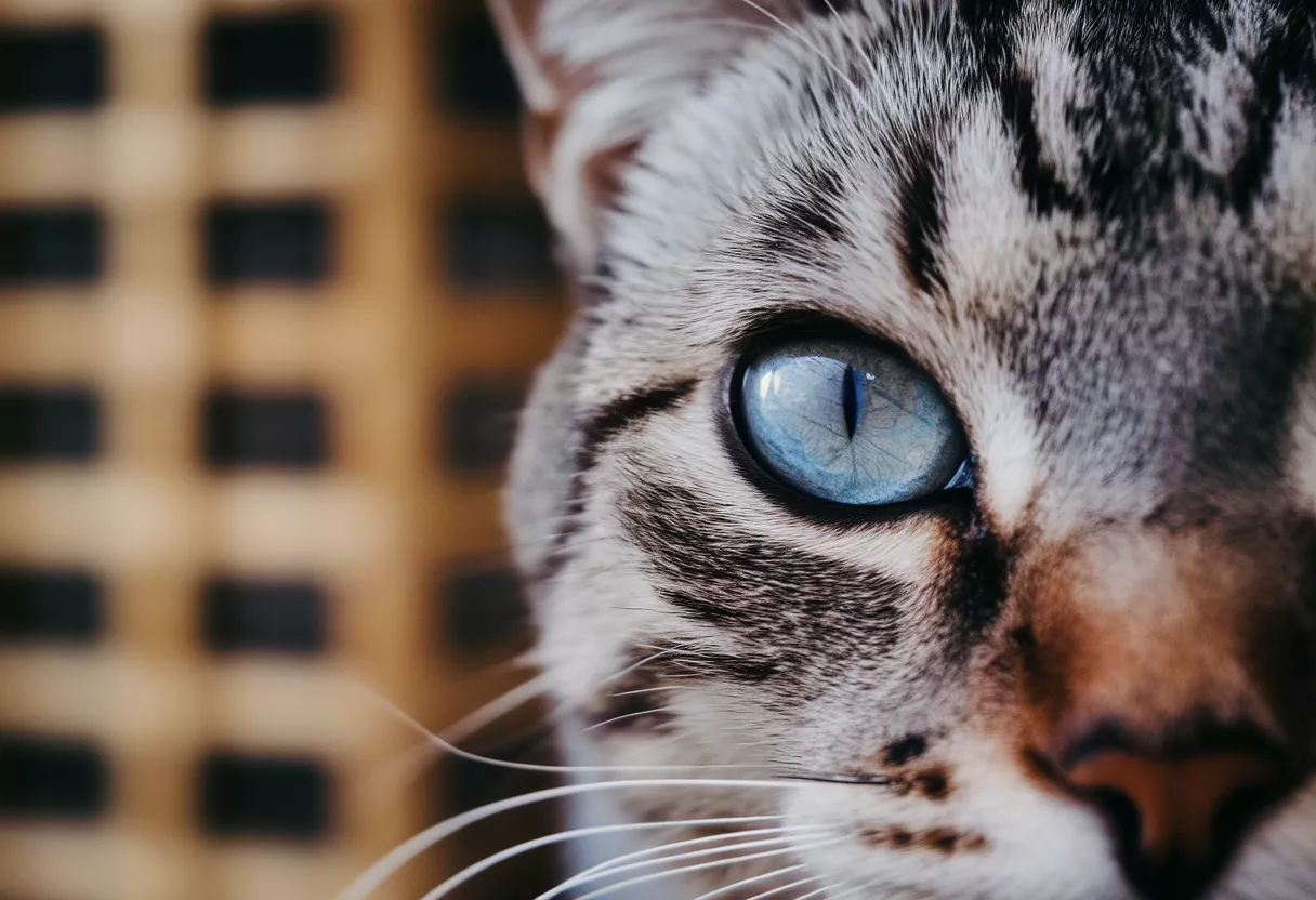 Котяче око і структура мозку